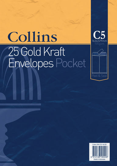 Gold Craft Envelope C5 x 25 Default Title