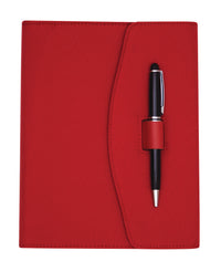 A5 Pen Loop Folio Red