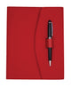 A5 Pen Loop Folio Red
