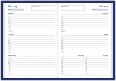 Kingsgrove A4 Diary Weekly - Undated Default Title