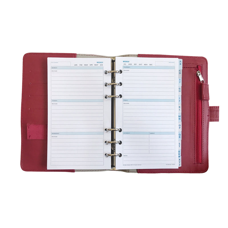 Collins Dayplanners Red