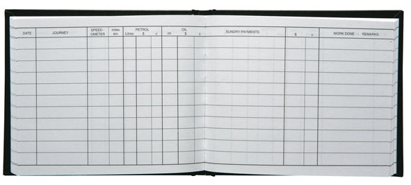 Vehicle Log Book A6 Size Default Title
