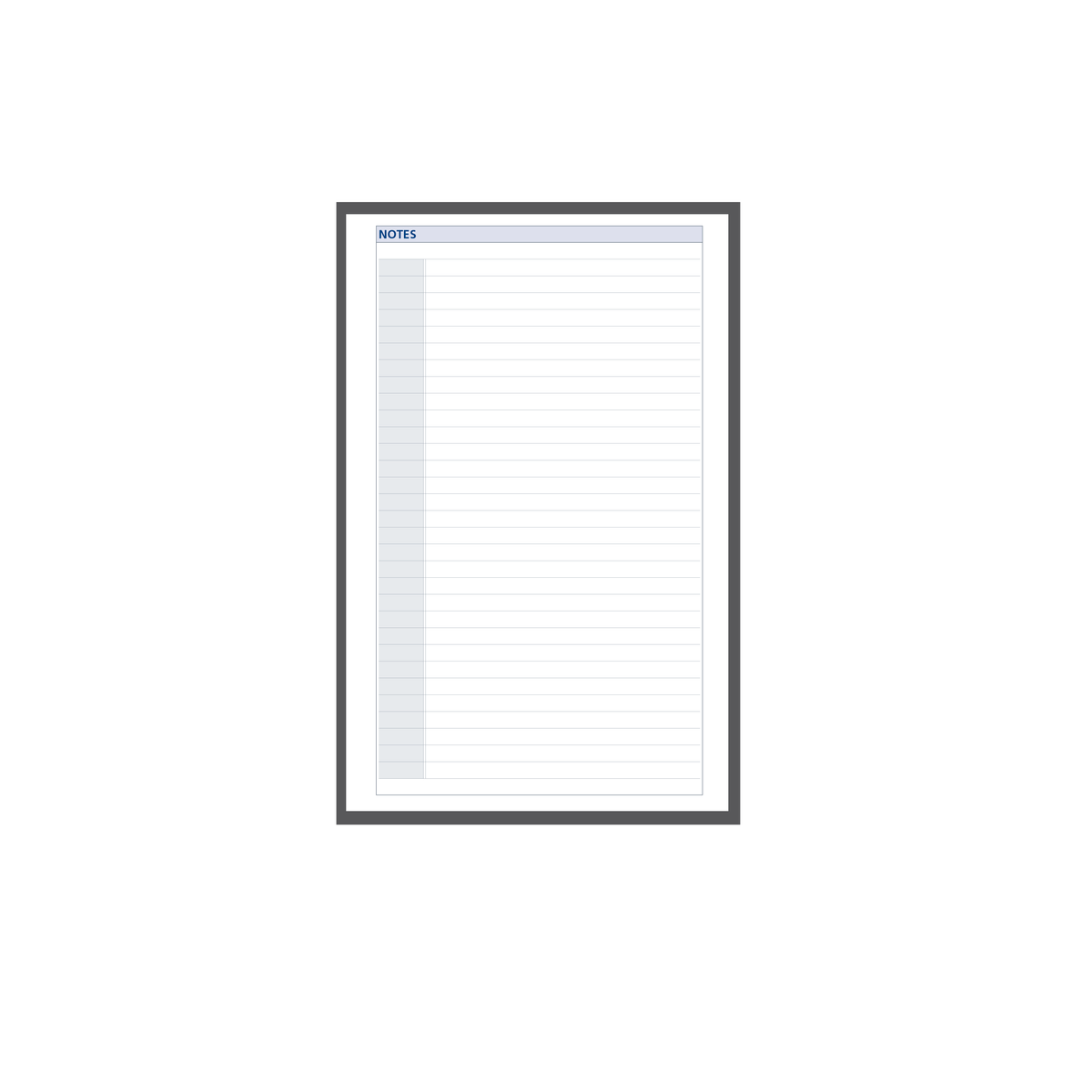 DayPlanner - Desk Size - Notes Default Title