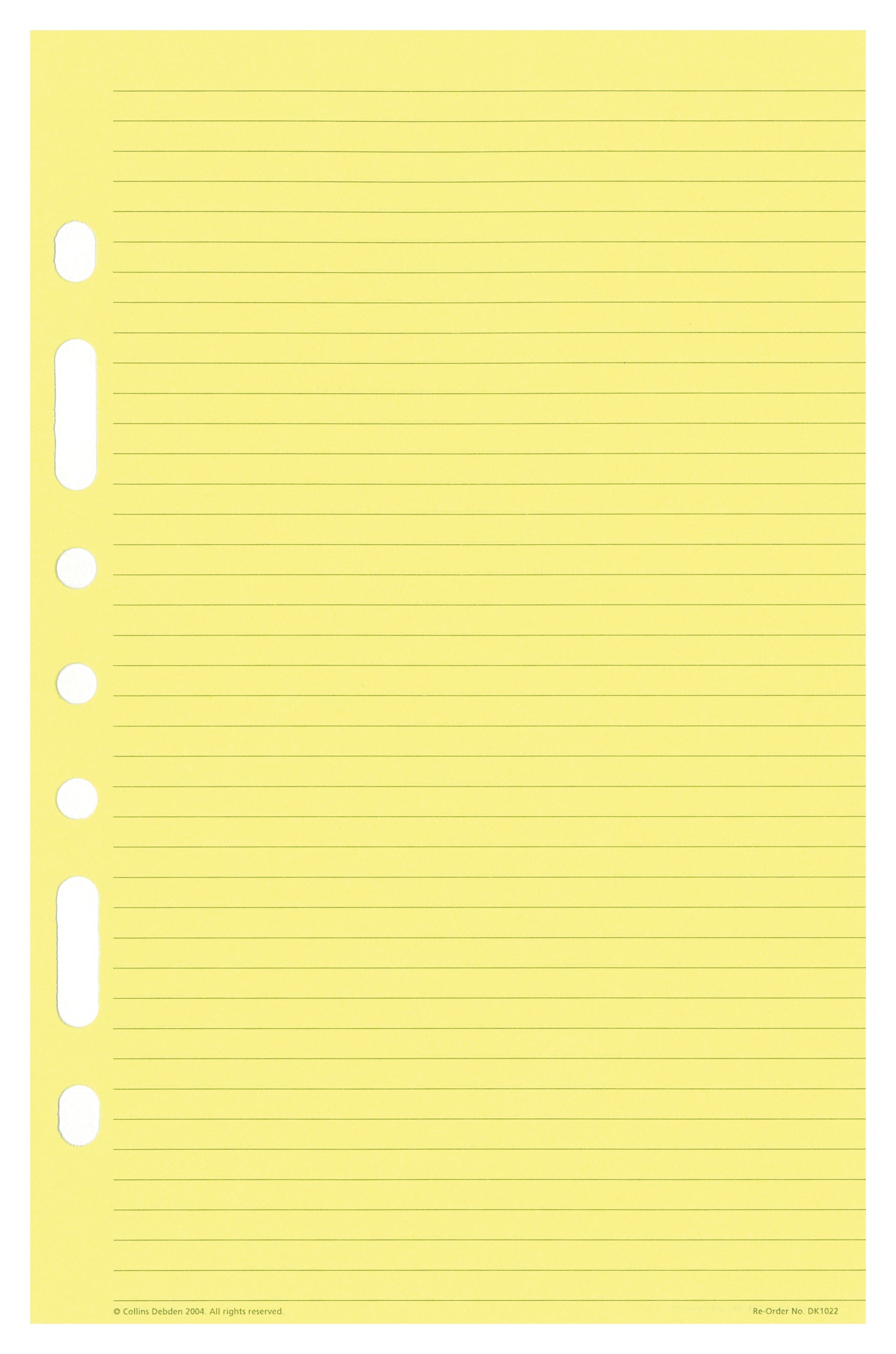 Debden Multicoloured Notepad Default Title