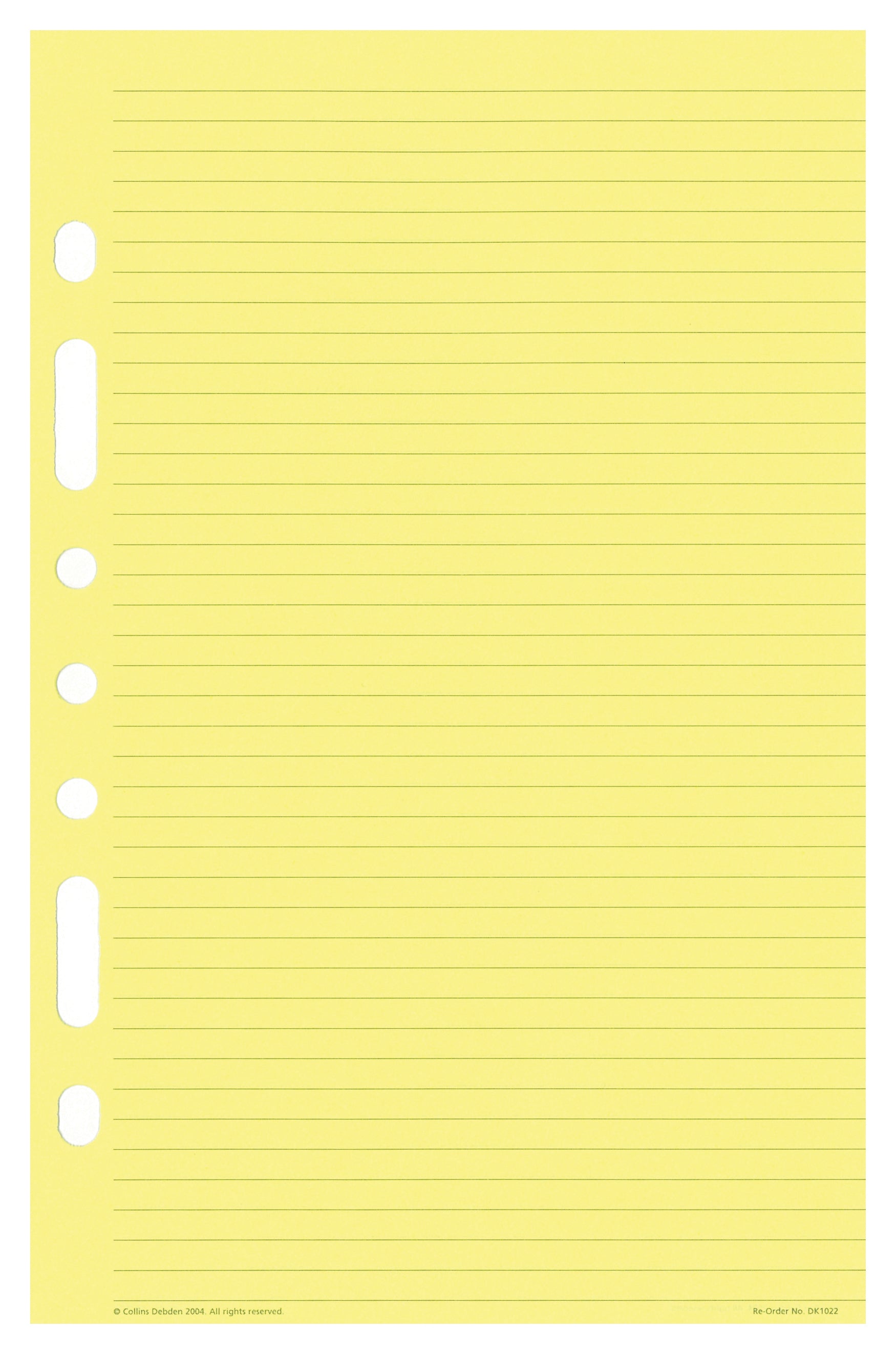 Debden Multicoloured Notepad Default Title