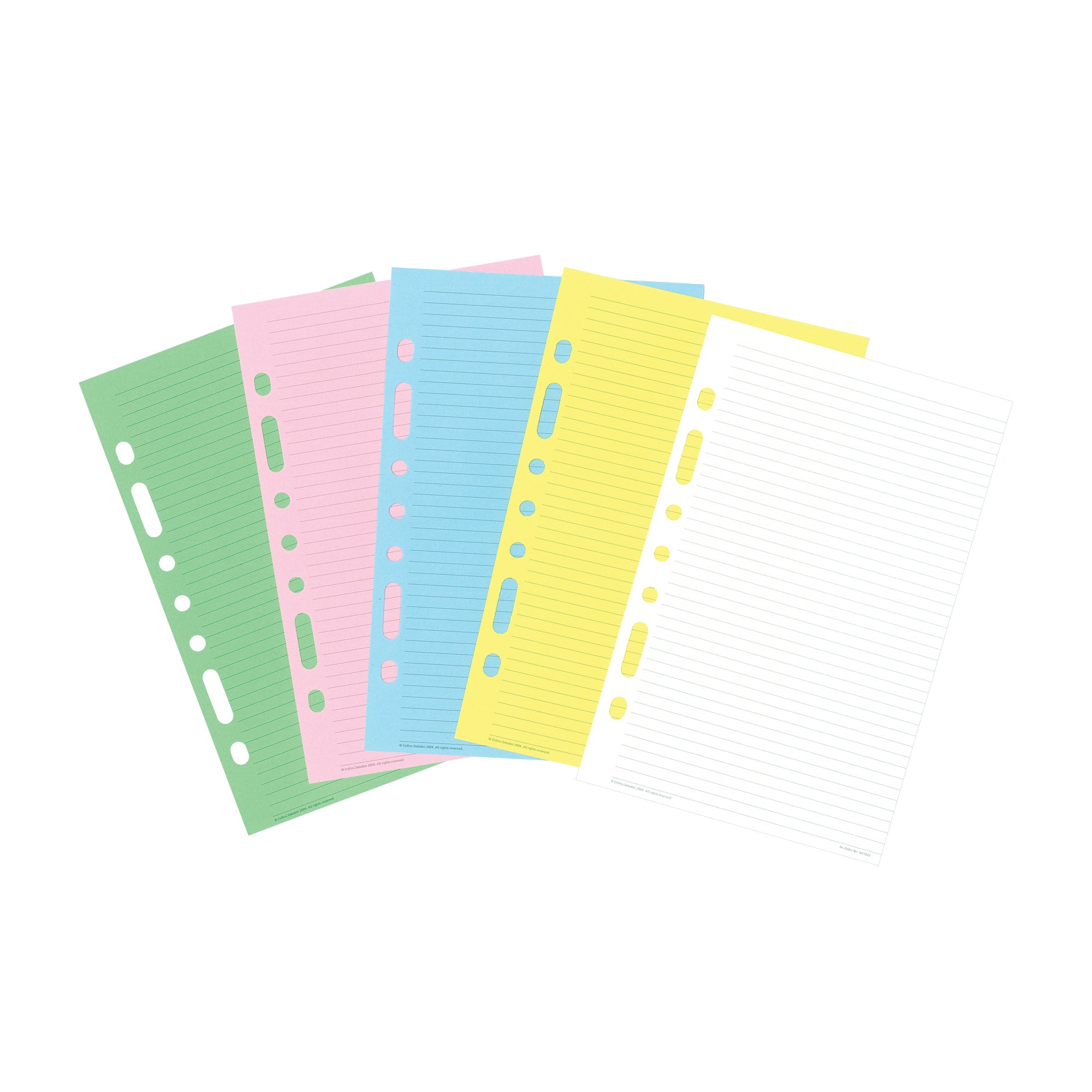 Debden Multicoloured Notepad Default Title