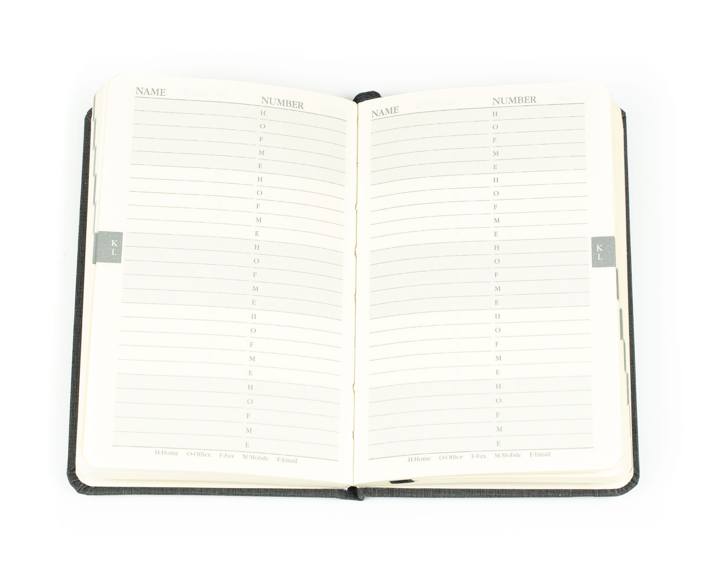 Designer Address Book, Size Pocket