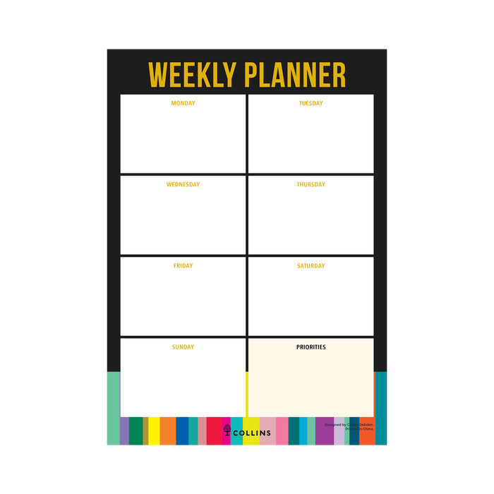 Edge Rainbow A4 Weekly Pad Default Title