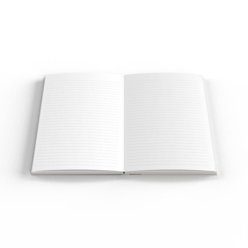 Collins Flourish Ruled Notebook, Size A5