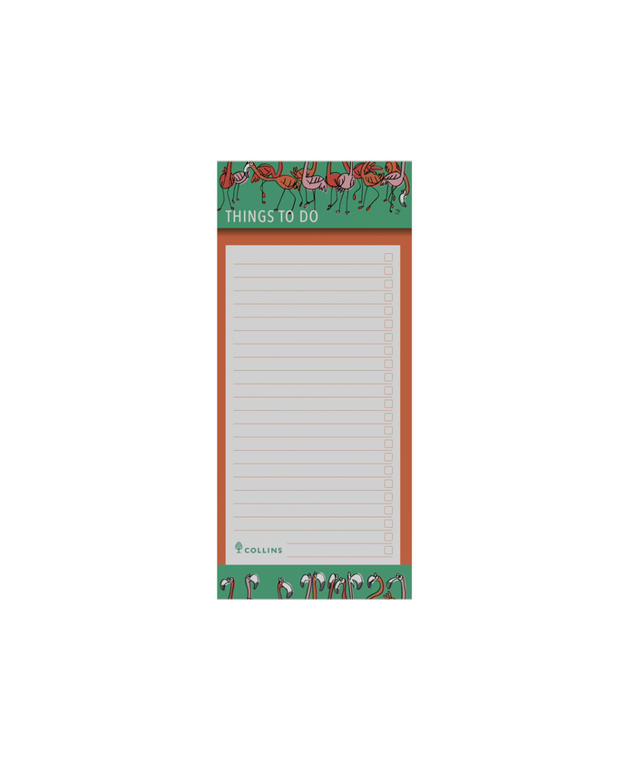 Collins Flourish - The Animal Project To Do List - Slim Magnetic Pad