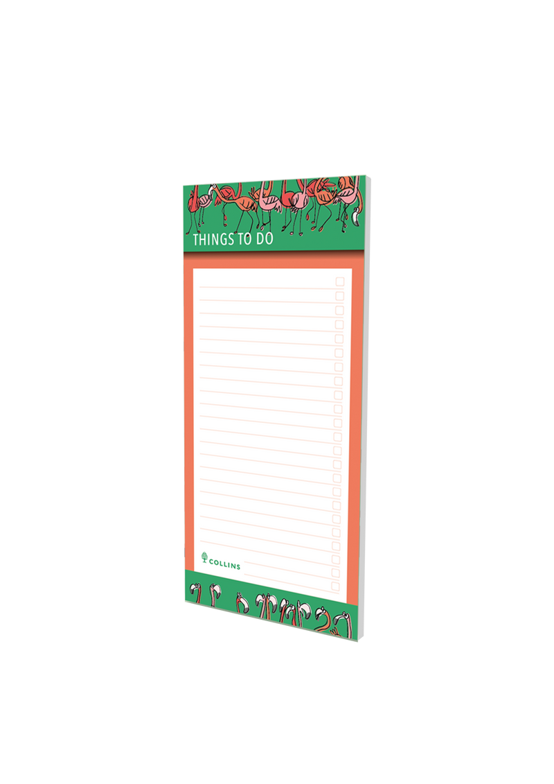 Collins Flourish - The Animal Project To Do List - Slim Magnetic Pad