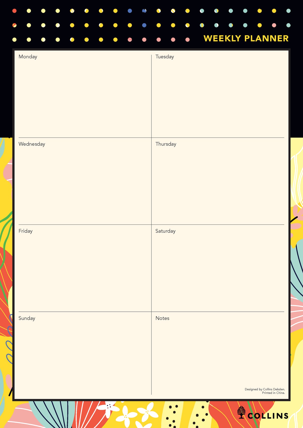 Kalos A4 - Weekly Planner - Collins Debden