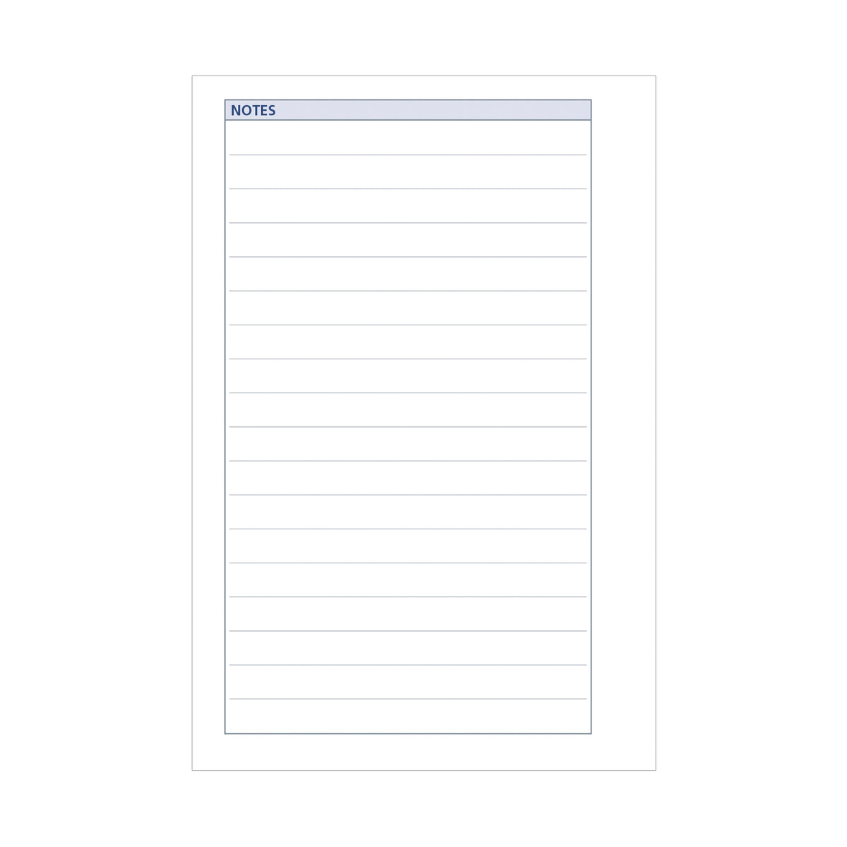 DayPlanner - Pocket Size Notes - Collins Debden