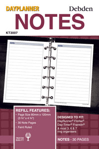 DayPlanner - Pocket Size Notes - Collins Debden