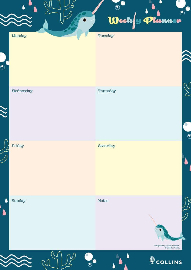 Natura A4 Weekly Planner - Collins Debden