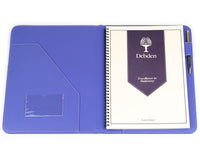 Collins Fashion PU Compendium with wiro notebook, Size A4