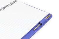 Collins Fashion PU Compendium with wiro notebook, Size A4