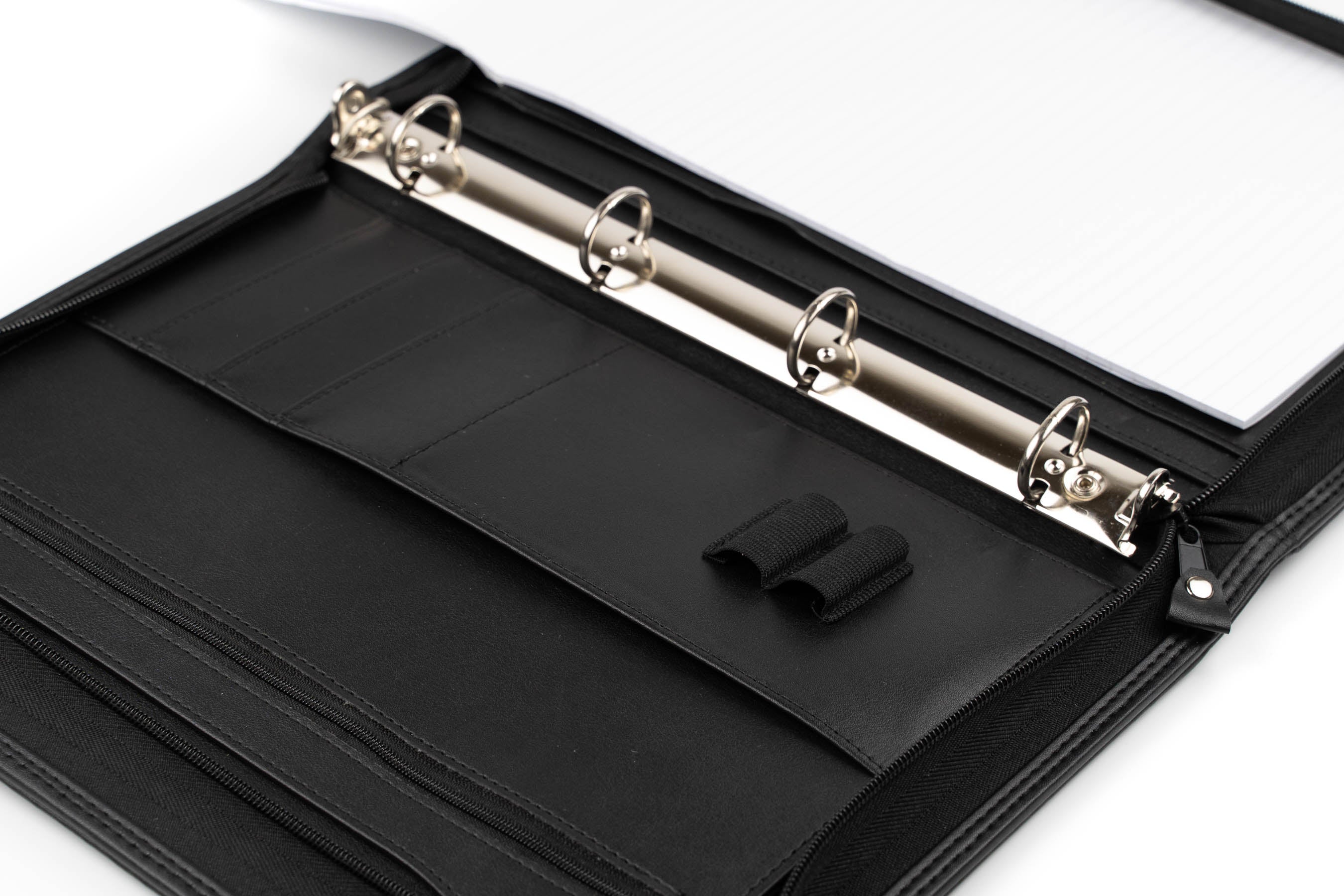 Collins 4 Ring Binder Portfolio with Notepad, Size A4