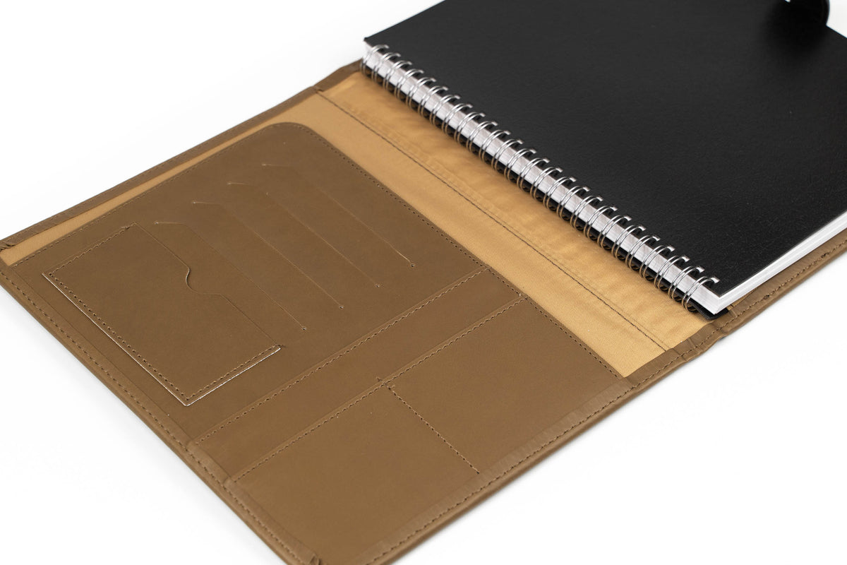 Collins Fleur Jr Folio with Wiro Ruled Notebook, Size A5