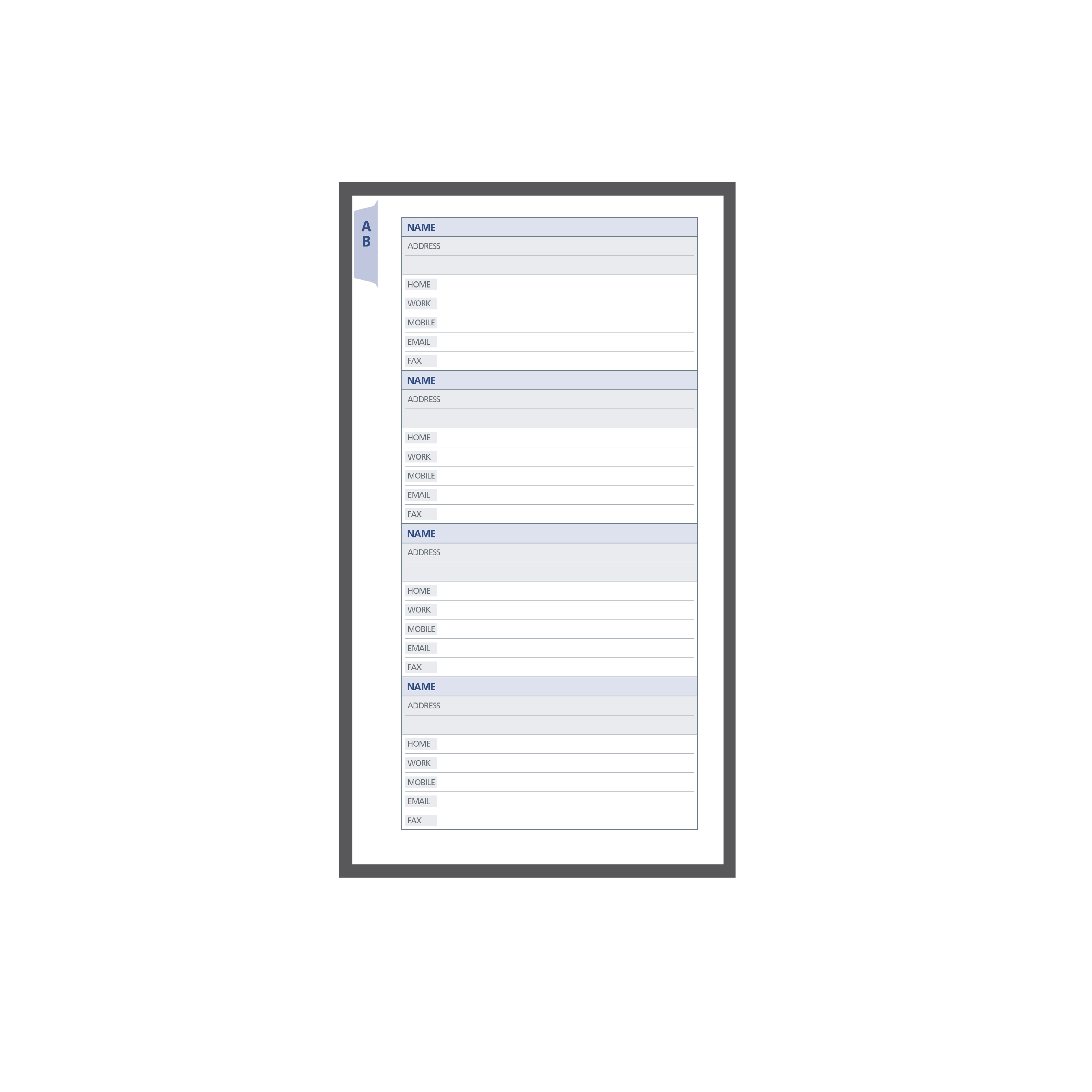 DayPlanner - Personal Size A - Z Tabs Default Title