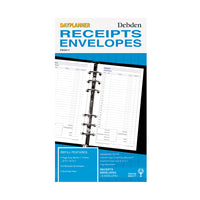 DayPlanner - Personal Size Receipt Envelopes - Collins Debden