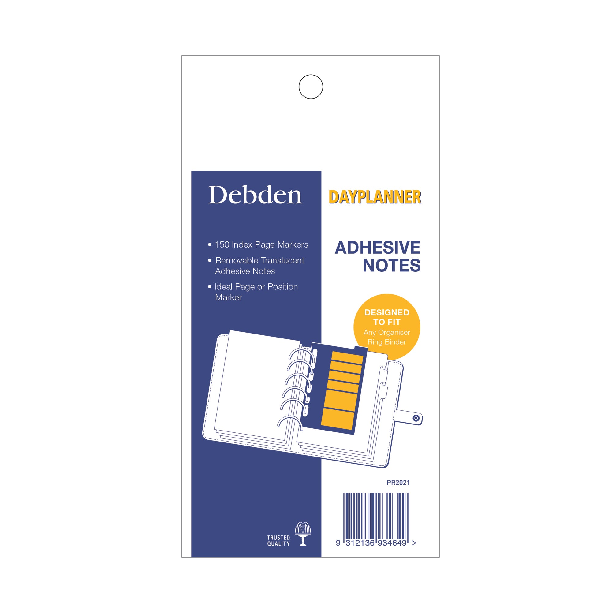 DayPlanner - Personal Size Adhesive notes - Collins Debden