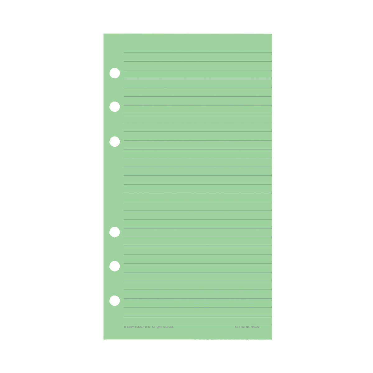 DayPlanner - Assorted coloured notes Personal Size - Collins Debden