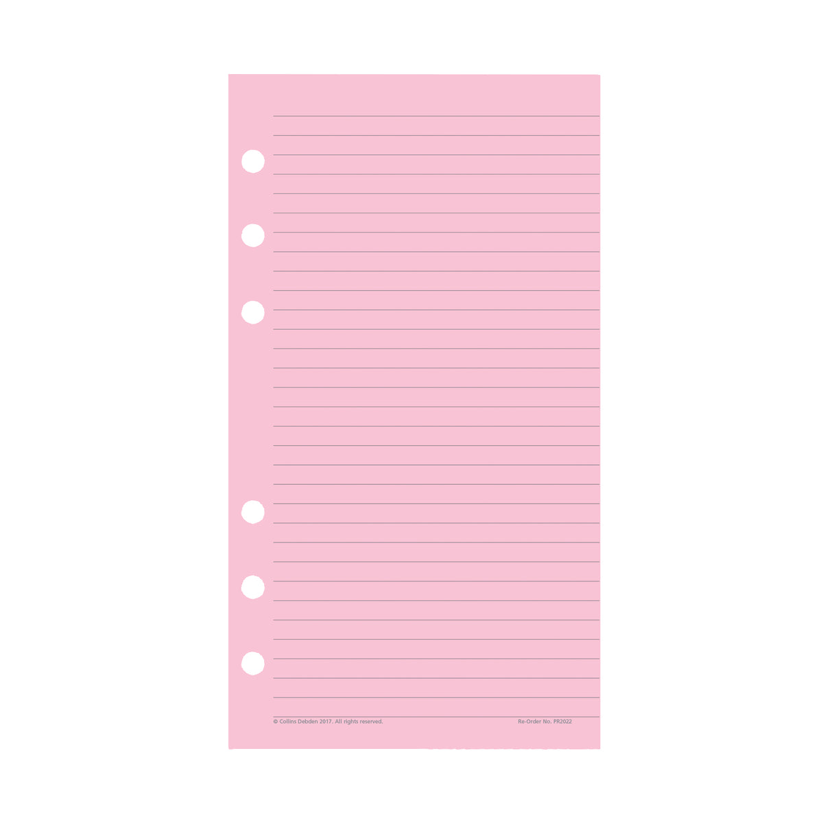 DayPlanner - Assorted coloured notes Personal Size - Collins Debden