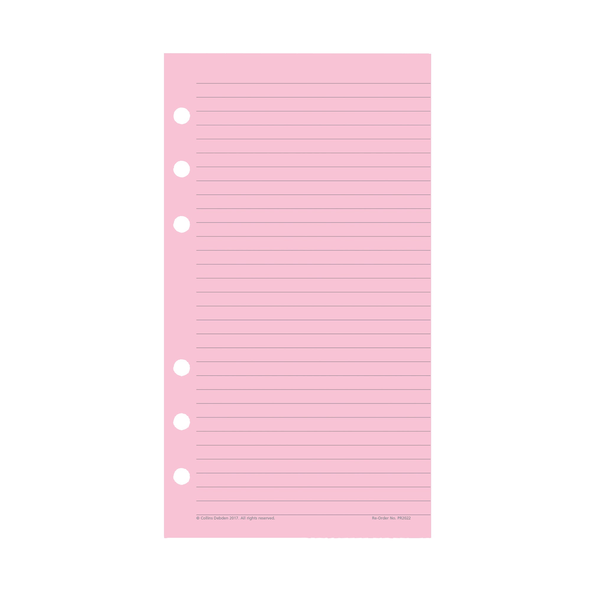 DayPlanner - Assorted coloured notes Personal Size - Collins Debden