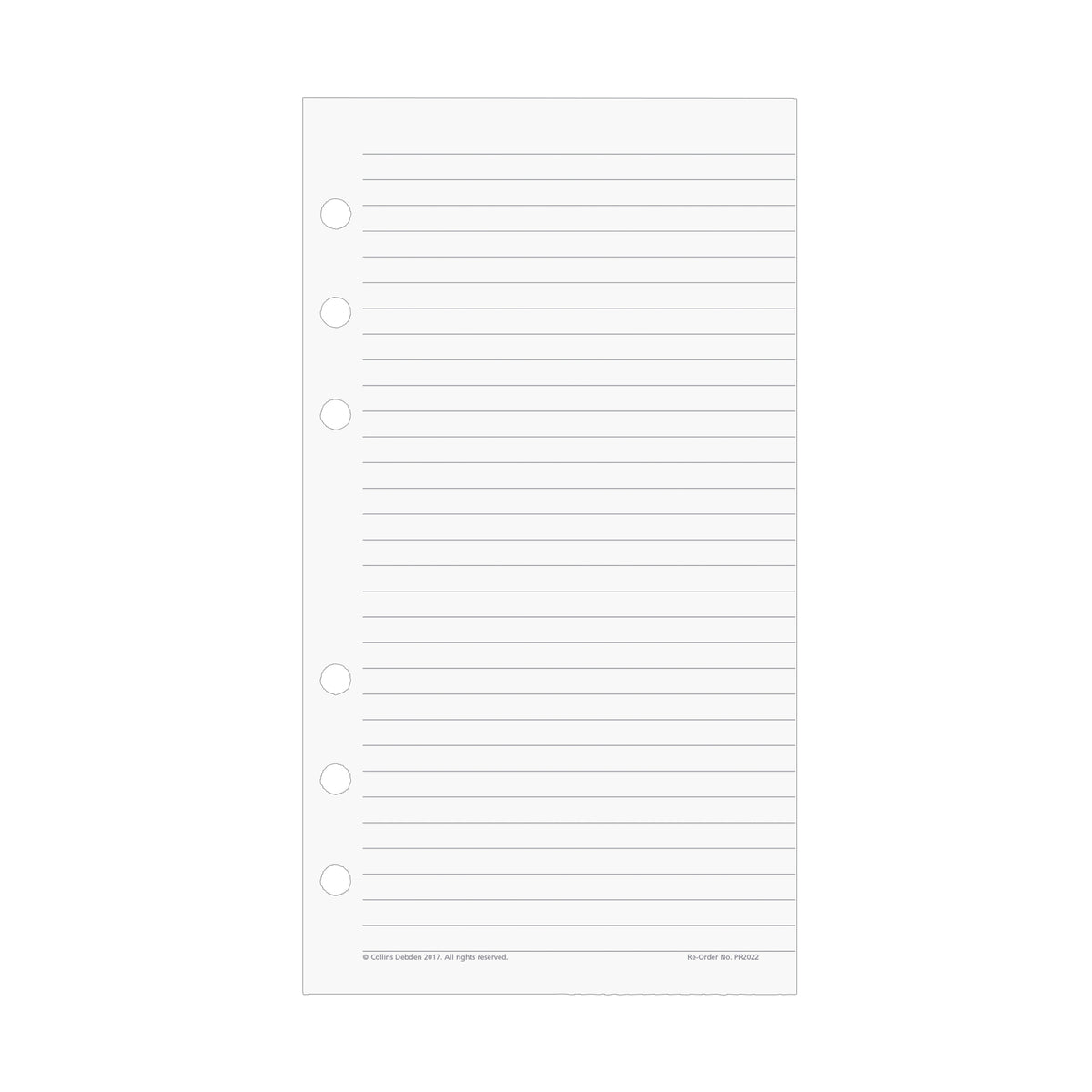 DayPlanner - Assorted coloured notes Personal Size - Collins Debden