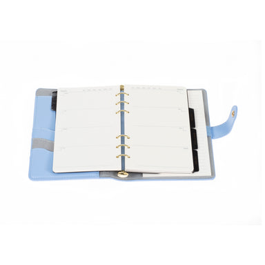 DayPlanner - Hard Cover Fashion - Personal Size Blue