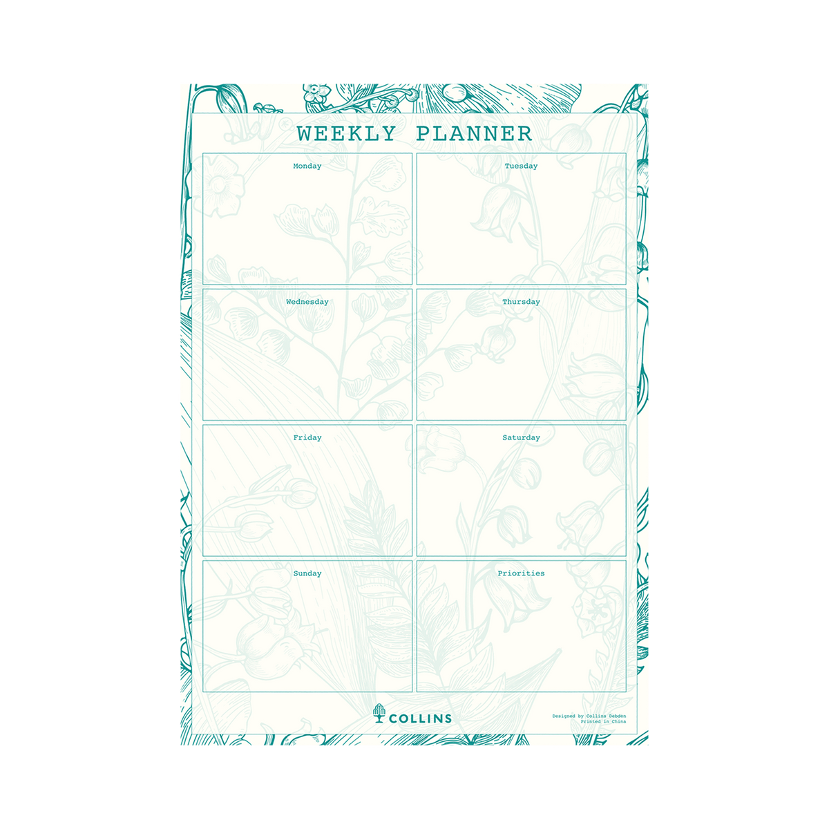 Collins Tara A4 Weekly Pad Default Title