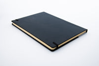 Collins Vauxhall Notebook Foil QTO A5 Black
